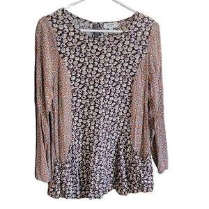 UMGEE Small Floral Blouse Long Sleeve